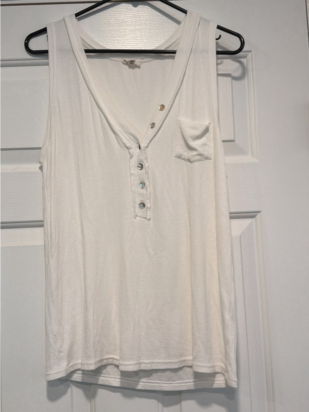 POL white pocket tank (S)